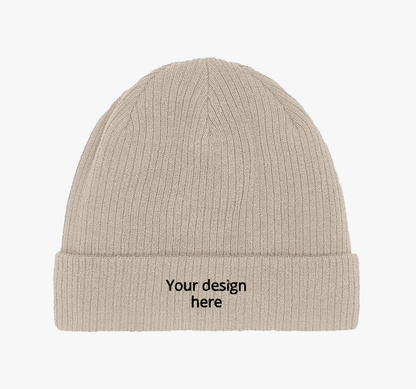 Organic Beanie | personalisiert anhand deiner Fotos