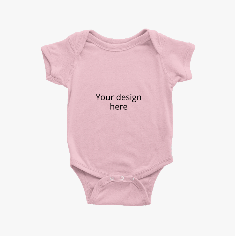 Classic short-sleeved baby romper | personalized based on your photos