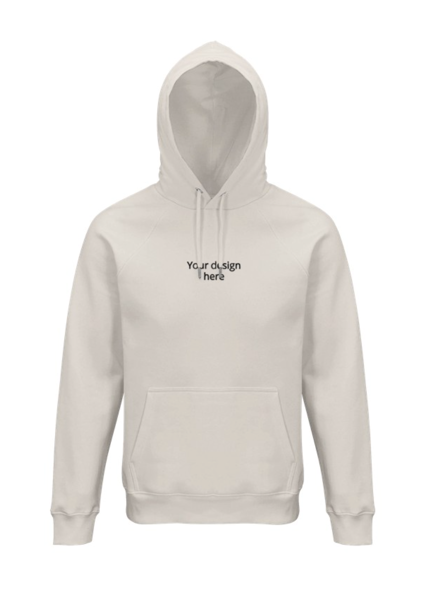 Organic Unisex Hoodie | personalized based on your photos