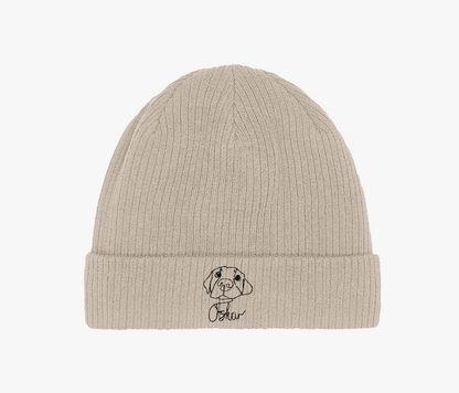 Organic Beanie | personalisiert anhand deiner Fotos