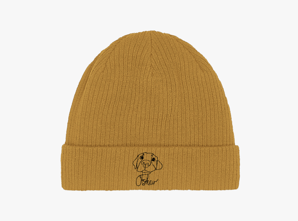 Organic Beanie | personalisiert anhand deiner Fotos