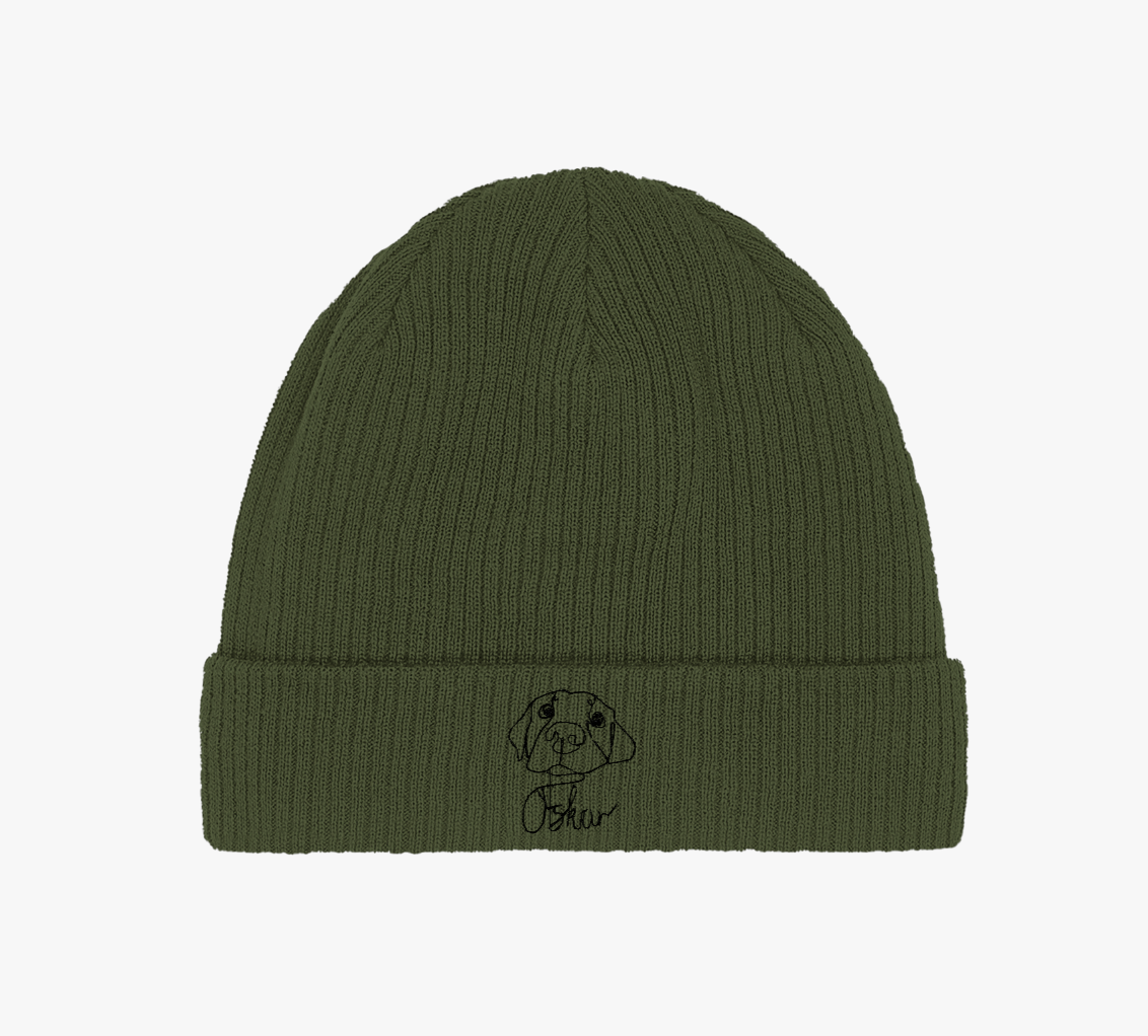Organic Beanie | personalisiert anhand deiner Fotos