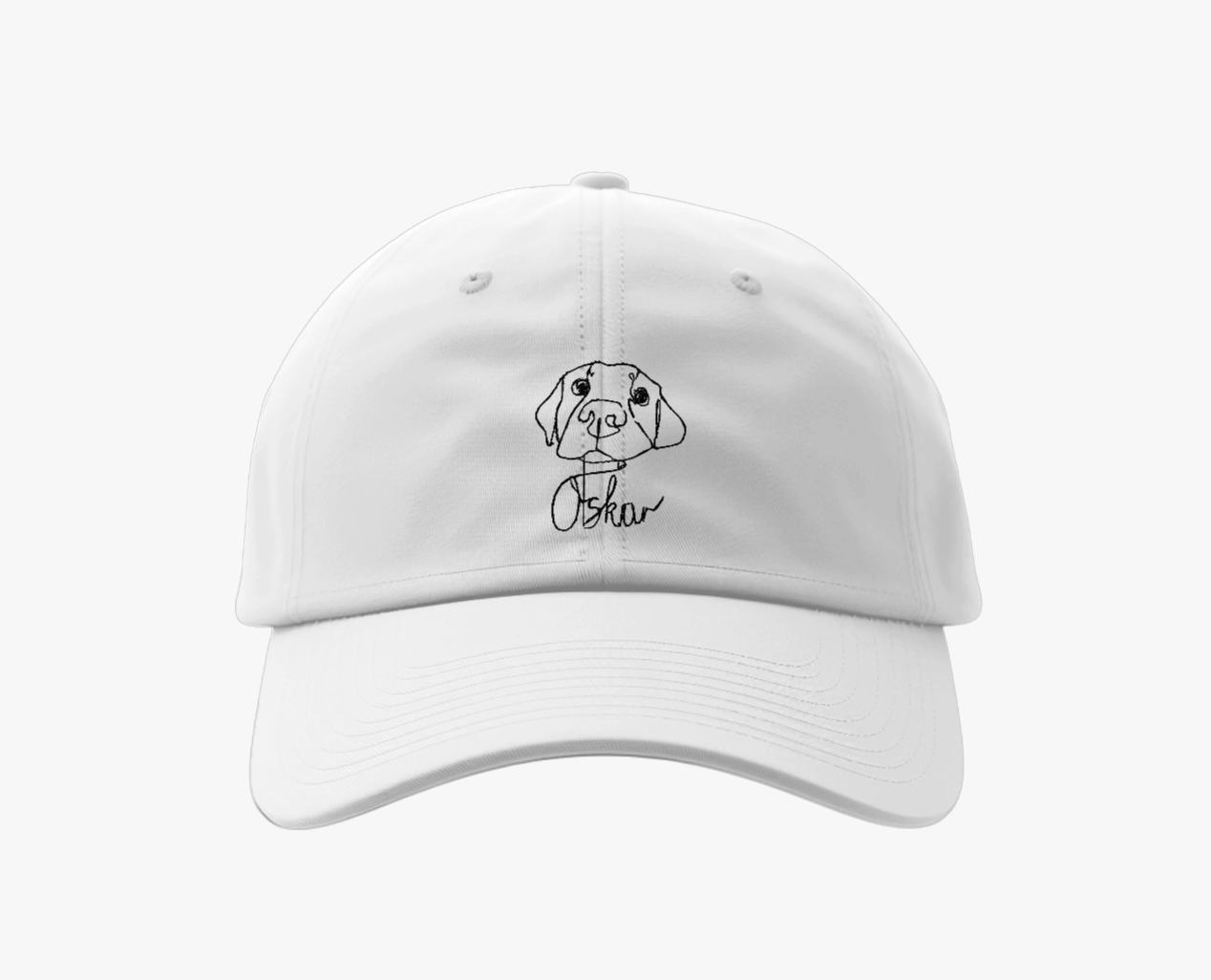 Fitted Baseball Cap | personalized based on your photos