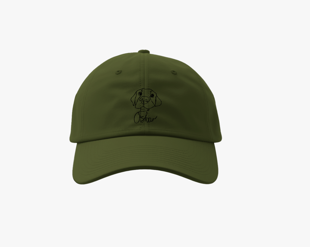 Fitted Baseball Cap | personalized based on your photos