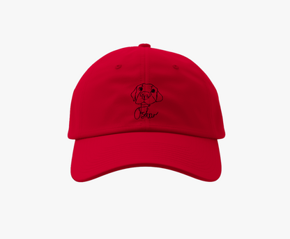 Fitted Baseball Cap | personalized based on your photos