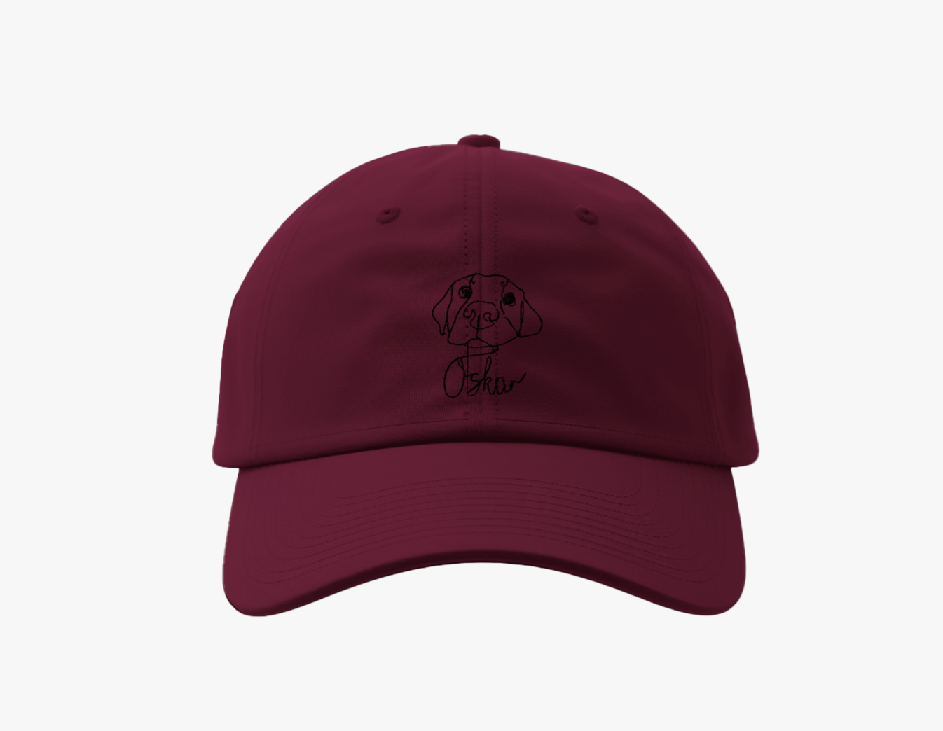 Fitted Baseball Cap | personalized based on your photos