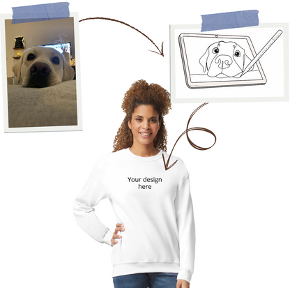 Classic Unisex Crewneck Sweatshirt | personalisiert anhand deiner Fotos