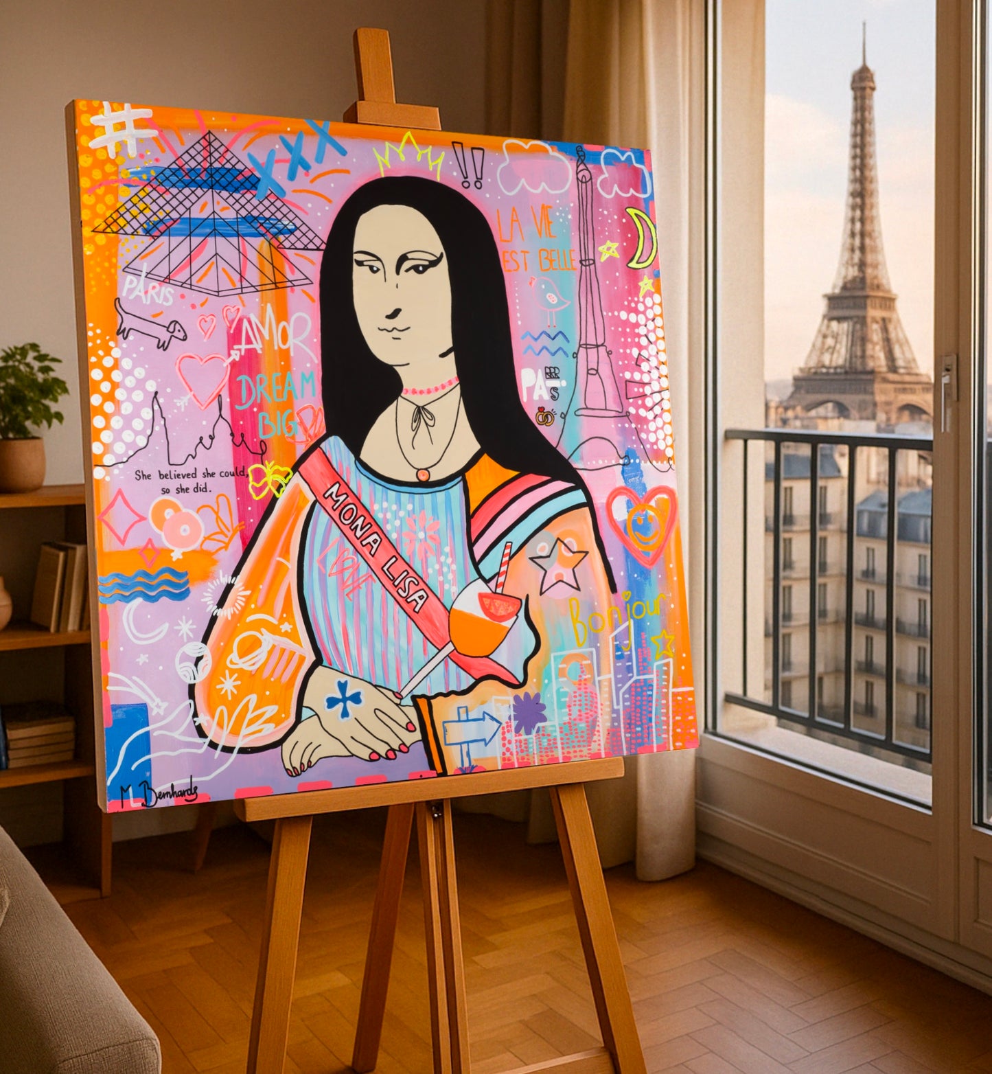 No.1 | Dream Big, Mona -  Limited Edition Print (1/25)