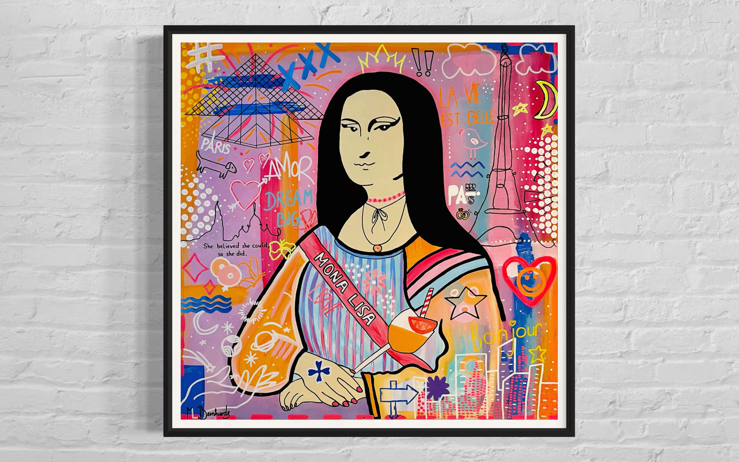 No.1 | Dream Big, Mona -  Limited Edition Print (1/25)